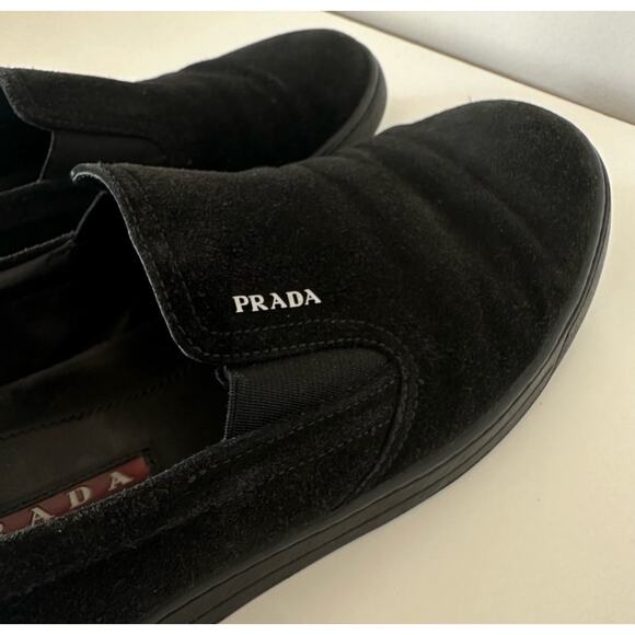 Prada - Classic Black Slip-On / 8.5 US - Picture 5 of 7
